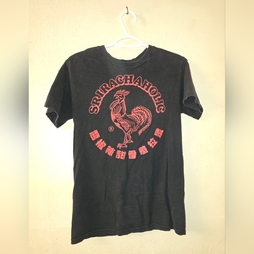 Srirachaholic Black Graphic Tee